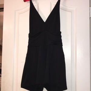 GUESS silk halter romper
